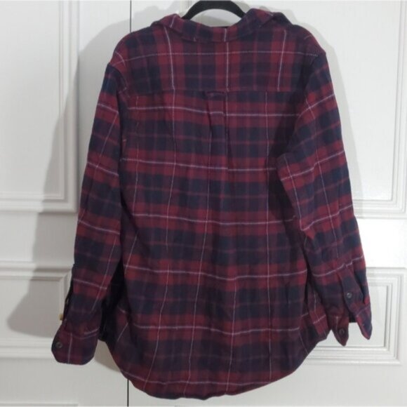 New ORVIS Thick Premium Plaid Flannel Over Shirt - Picture 14 of 16